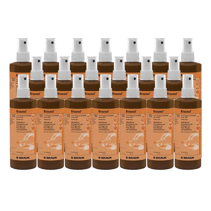 Braunol Schleimhautantiseptikum, 20X250 ml