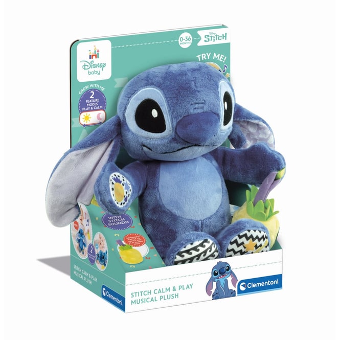 Disney Stitch - Interaktive Plüschfigur mit Musik