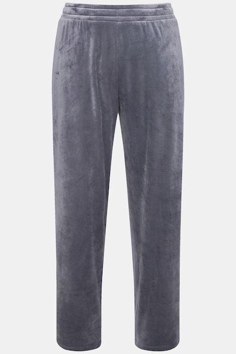 Loungewear-Nickihose, weites Bein, recycelt