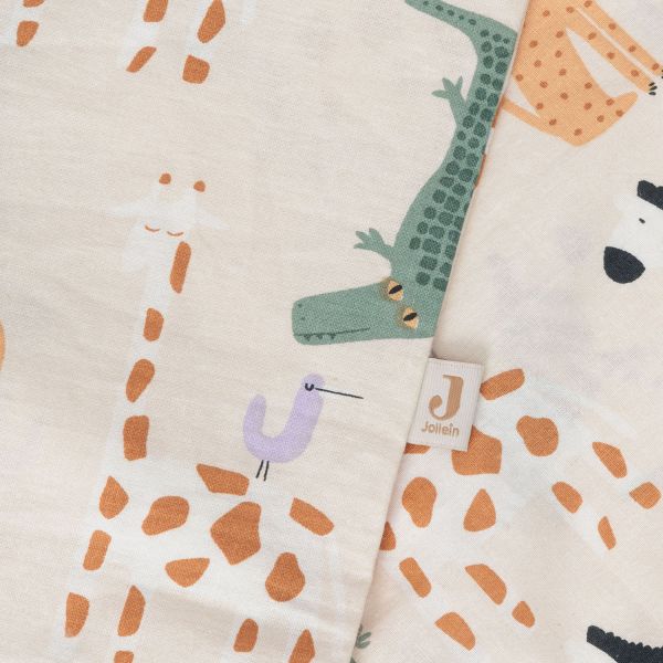 Jollein Jungle Jambo Dekbedovertrek - 100 x 140 cm