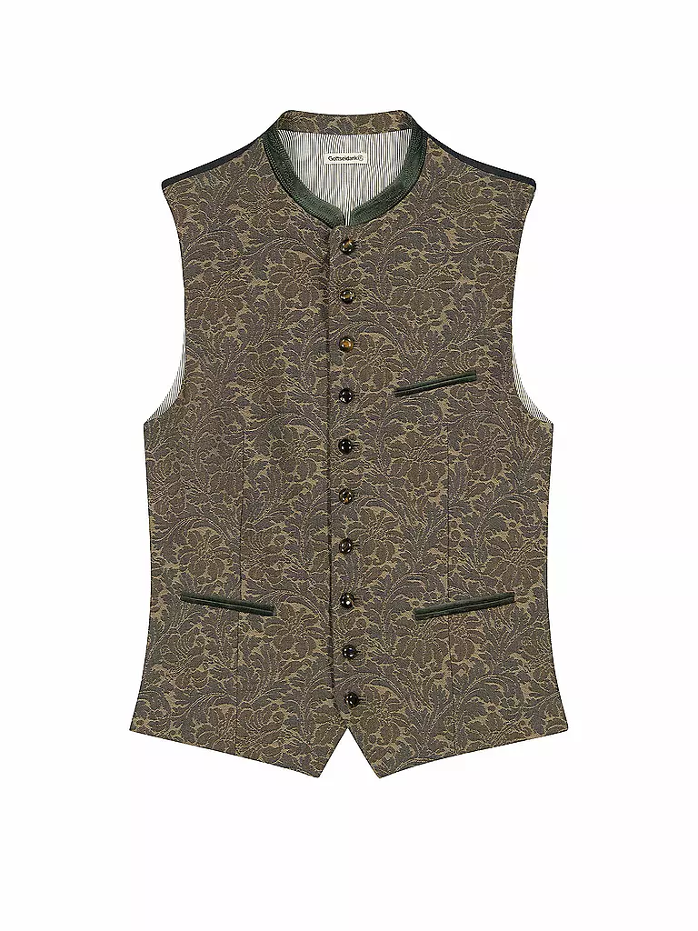 GOTTSEIDANK Trachtengilet KONSTANTIN hellbraun