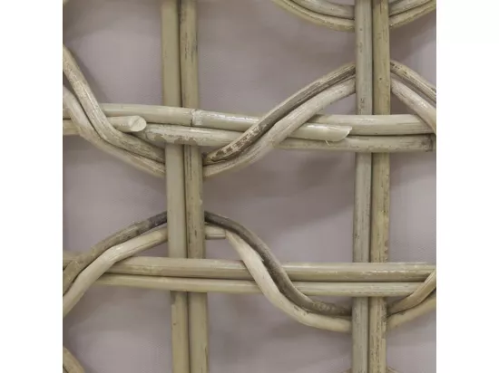 Panier à linge en poelet gris (Lot de 2)