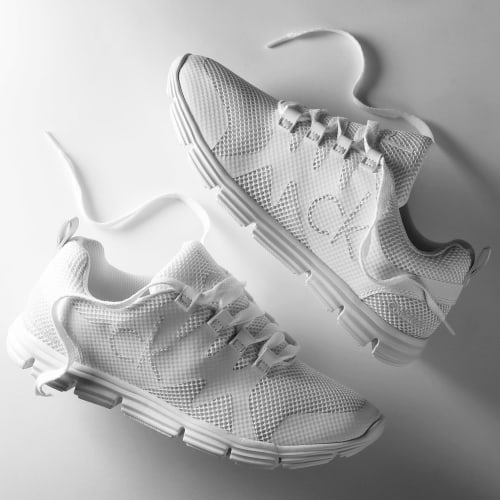 Baskets Runner Sneaker Lace Up 0086 Full Bright White