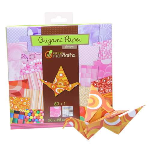 AVENUE MANDARINE Origami Papier-Sets