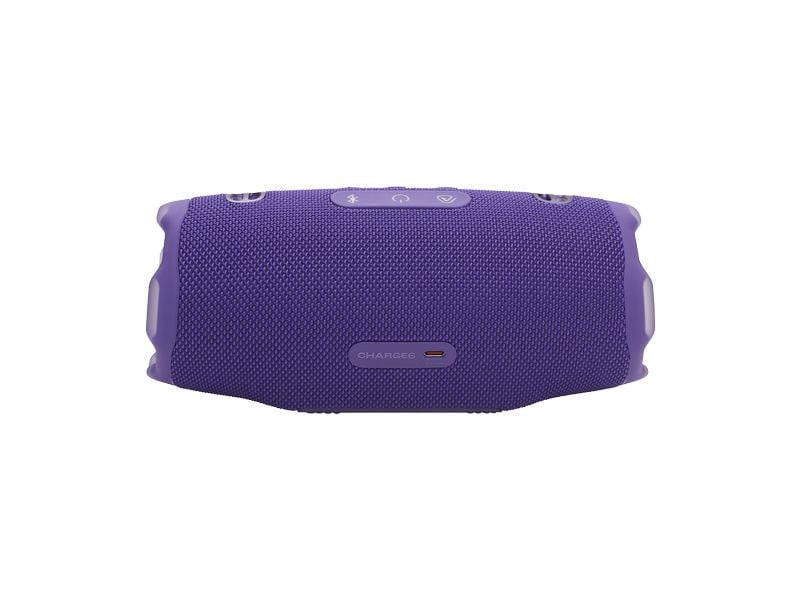 JBL Bluetooth Speaker Charge 6 Violett Tragbarer wasserdichter und stossfester Bluetooth-Lautsprecher