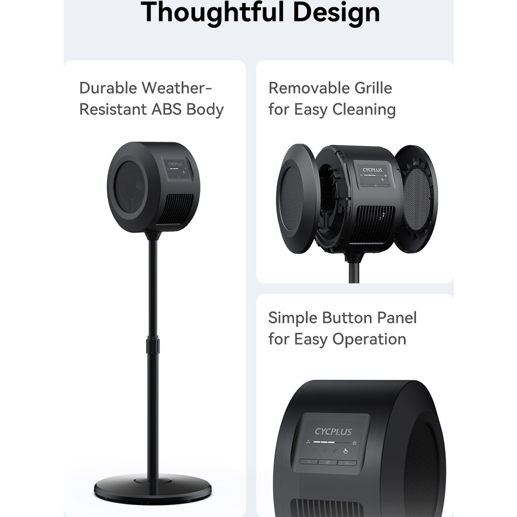 CYCPLUS F1 High-Power Smart Fitness Ventilator