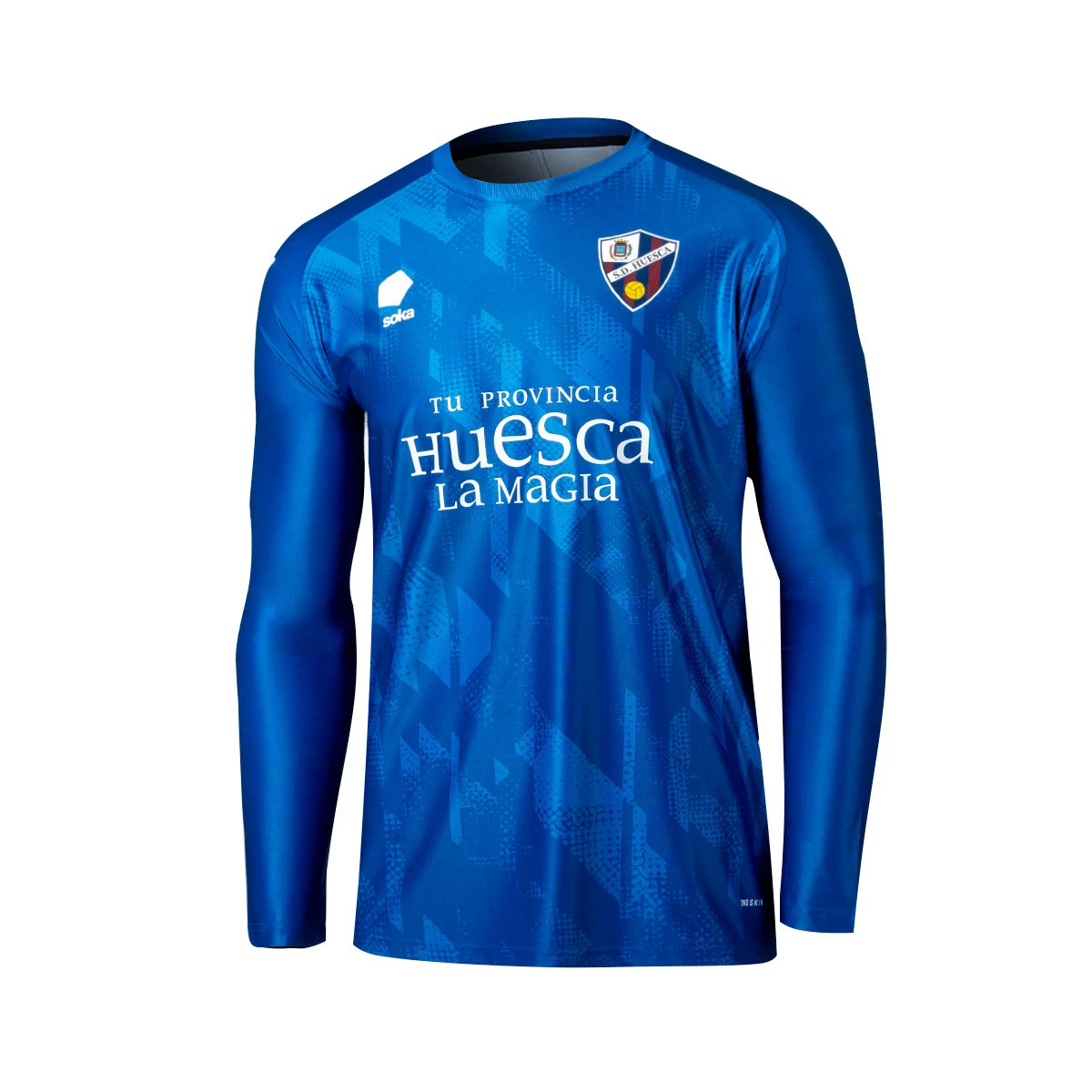 T-Shirt Soka Sociedad Deportiva Huesca Primeiro Equipamento Guarda-redes 2024-2025 Criança