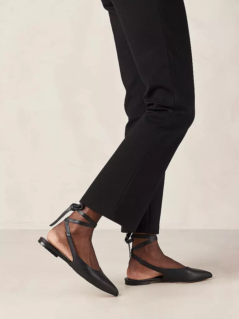 ALOHAS Ballerina RIBBON schwarz
