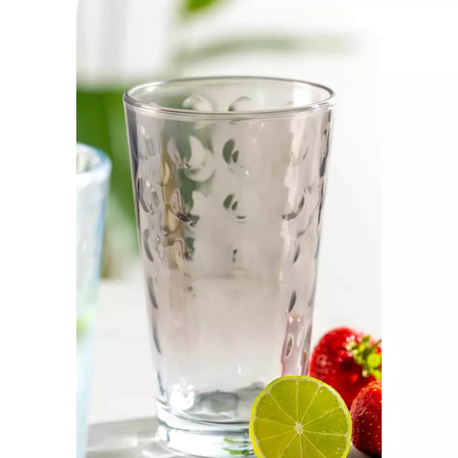 Leonardo Trinkgläser Optic 540 ml 4er Set bunt