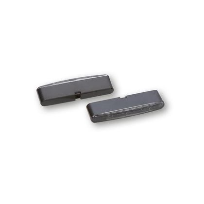 Clignotant Highsider STRIPE LED (La paire) Universel - Noir / Gris
