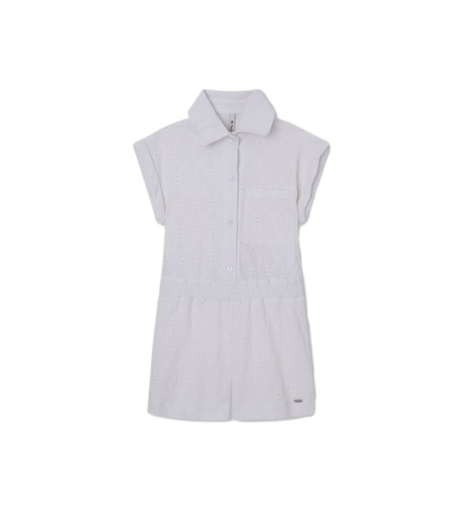 Vestido branco Geraldine da Pepe Jeans