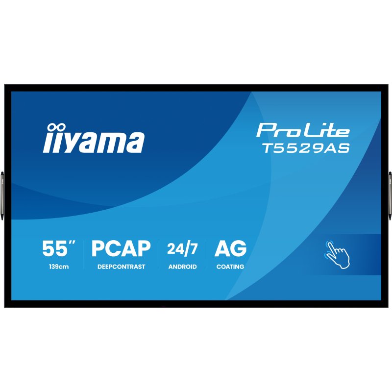 iiyama T5529AS-B1AG Écran d'affichage dynamique En forme de kiosk 138,7 cm (54.6