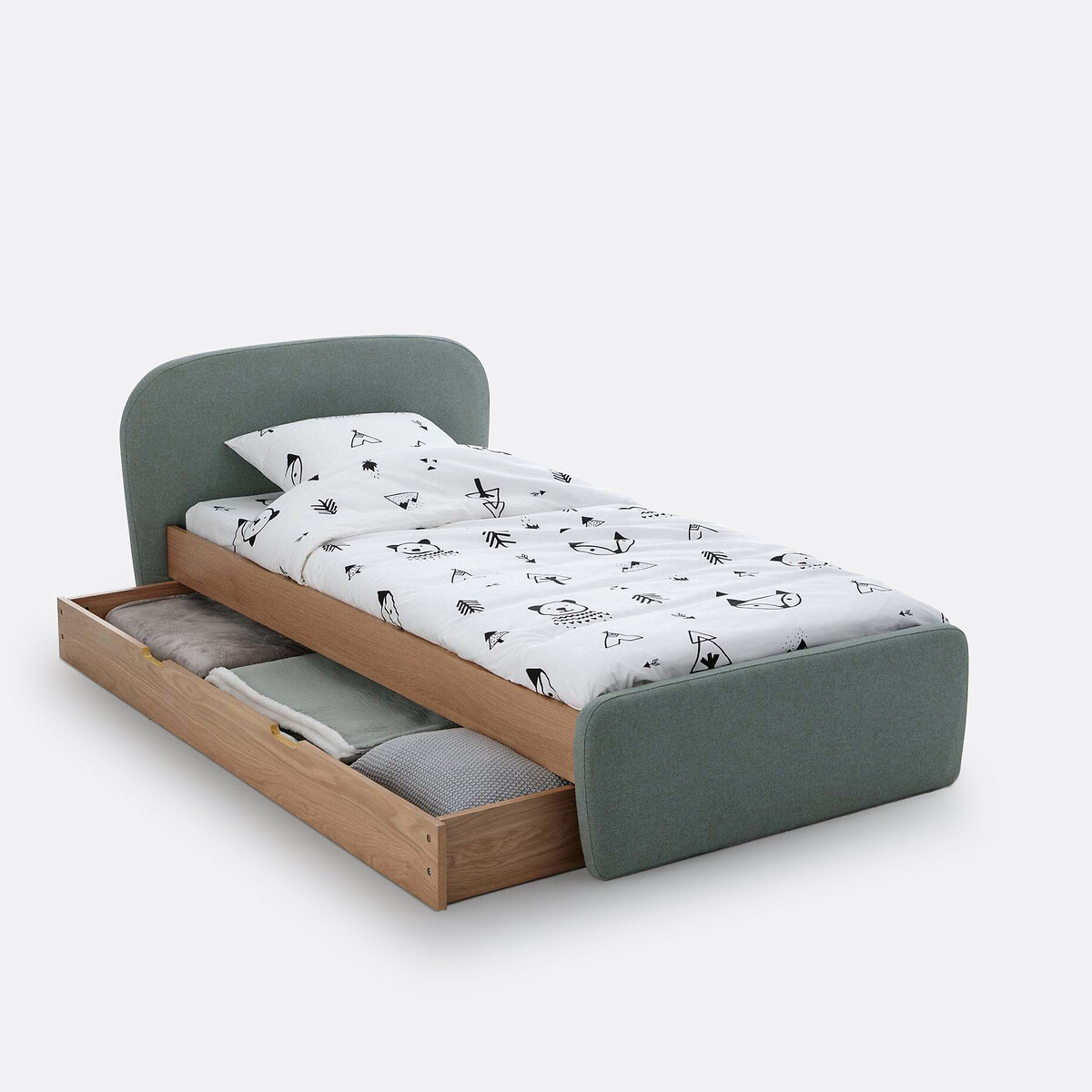 LA REDOUTE INTERIEURS<br>Cama de criança com estrado de ripas, Comète