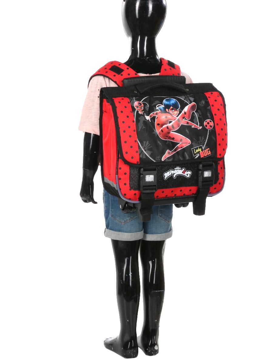 Cartable À roulettes Miraculous Super Heroes 38 cm