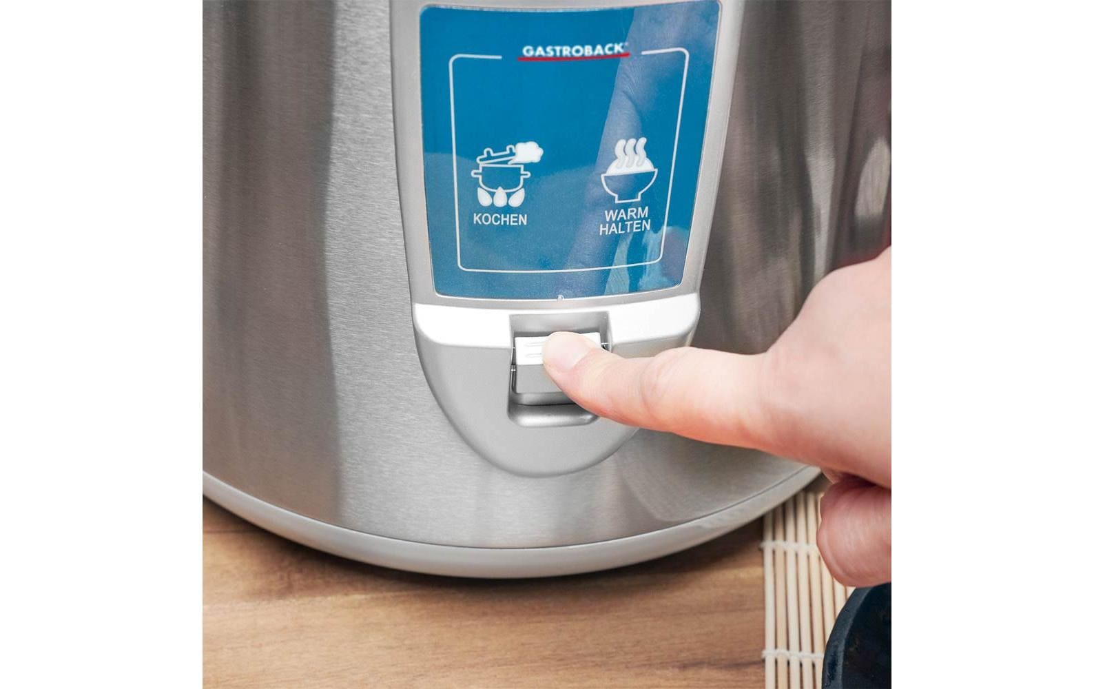 Reiskocher Design Pro 5 lReiskocher mit Warmhalte-Funktion