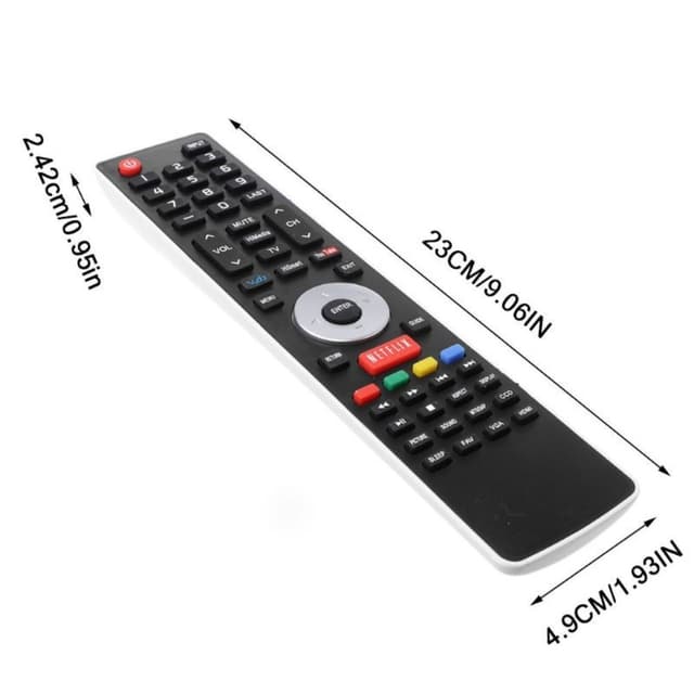TV fjernbetjening Erstatning for Hisense EN-33926A EN-33925A