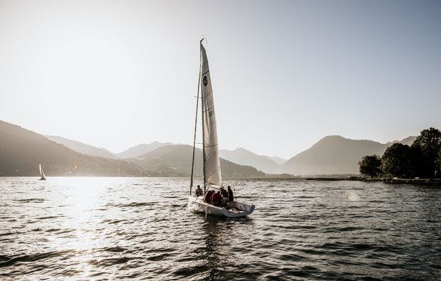 Romantischer Segeltörn Tegernsee als Geschenk