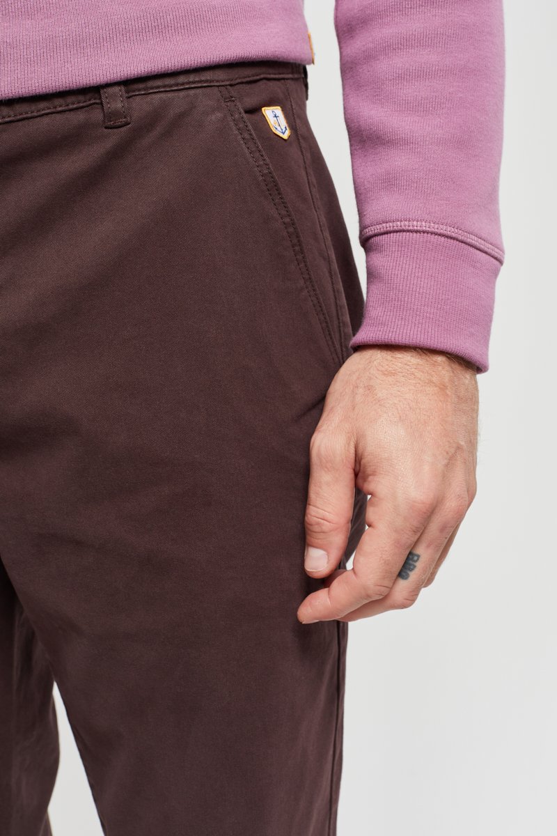 Chino coupe droite - coton