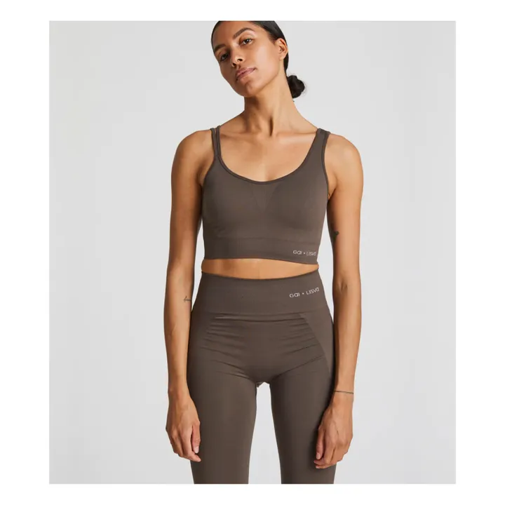 GAI+LISVA Brassière Yoga Sally | Prune