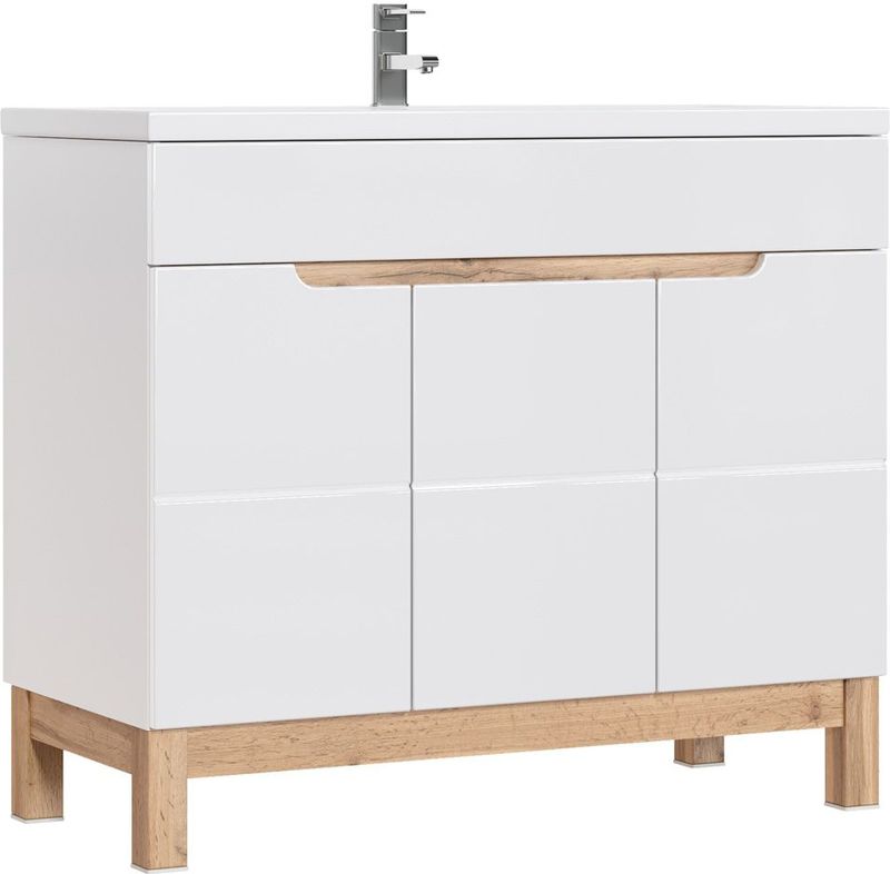 Comad - Bali - Onderkast - Wit - 100 cm - FSC Keurmerk
