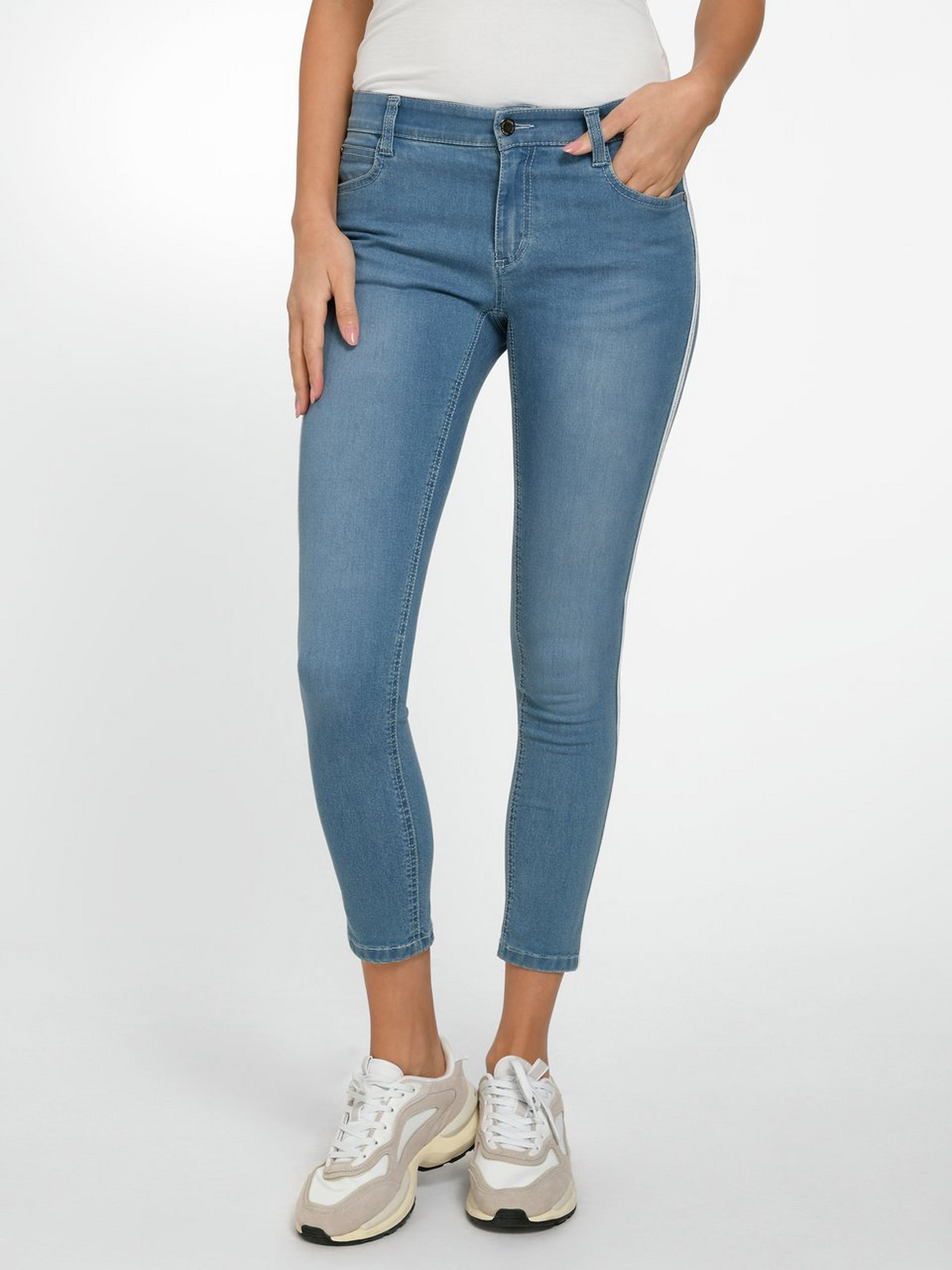 Knöchellange Skinny-Jeans