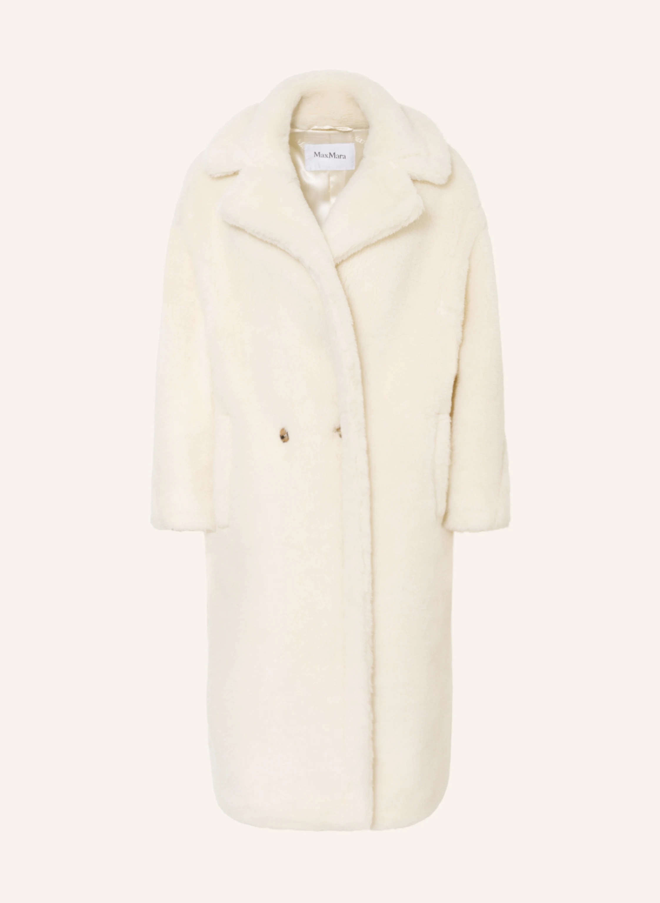 Max Mara Teddyfell-Mantel TEDGIRL mit Alpaka