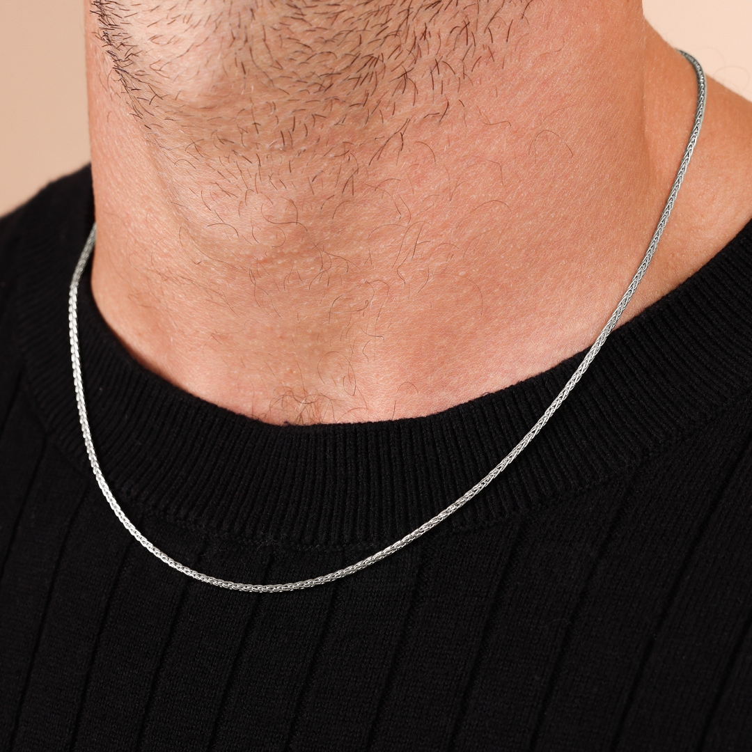 Fuchsschwanzkette 925 Silber 1.6mm