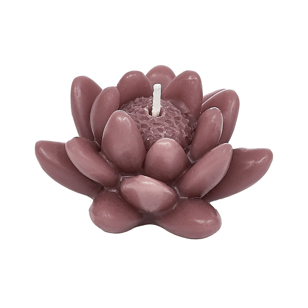 Bougie parfumée design fleur