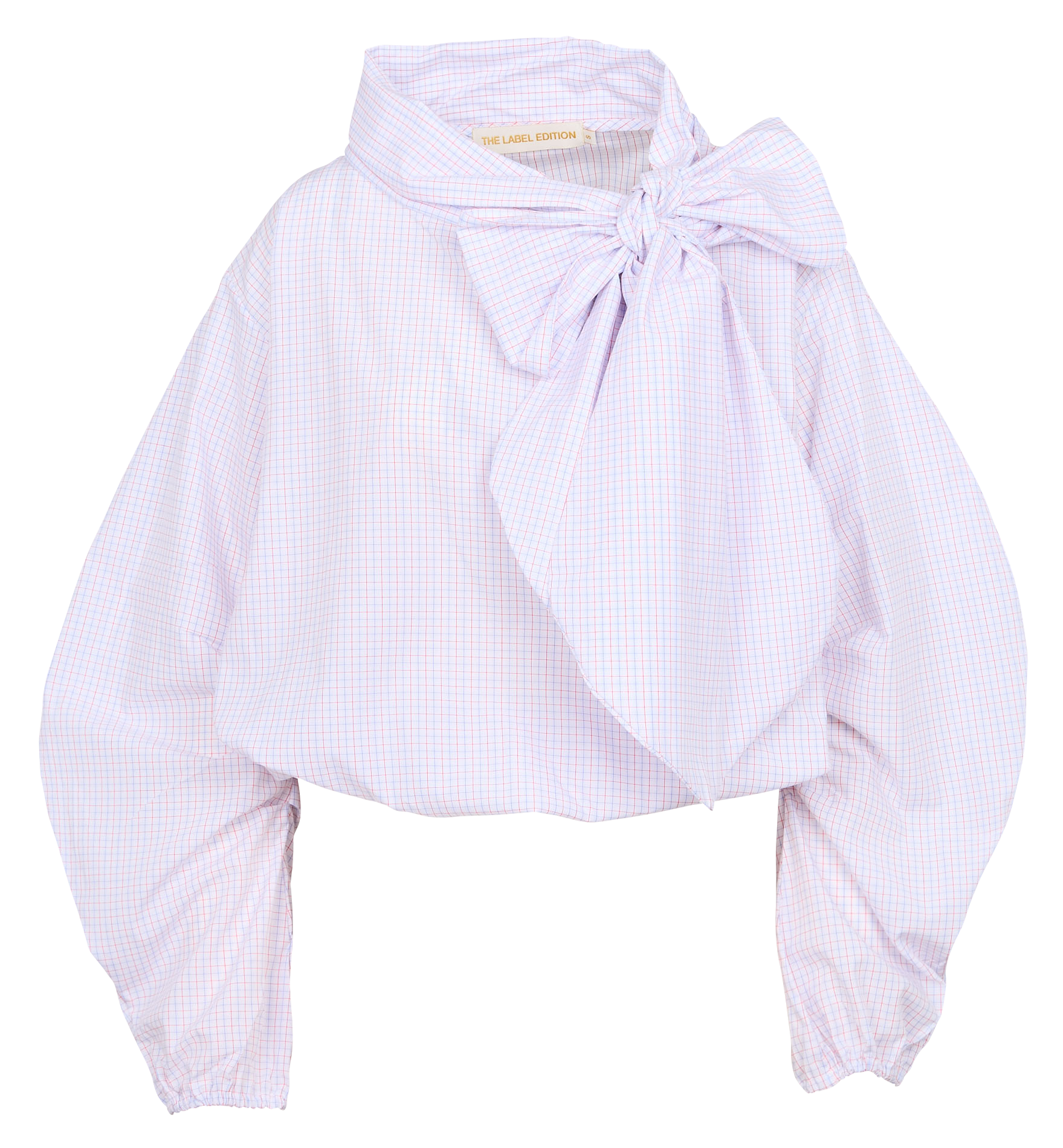 SADIE - Blouse col lavallière en coton | Multicolore