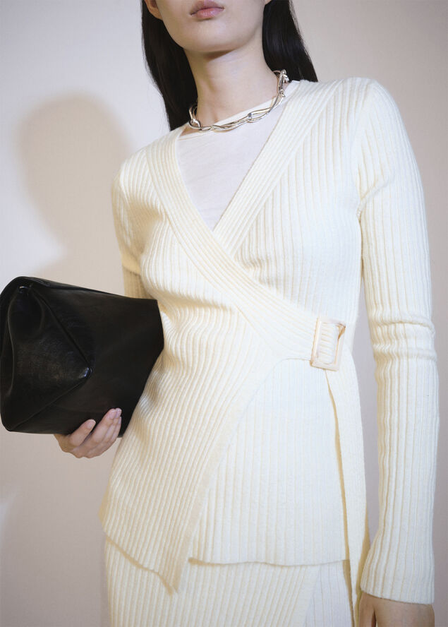 MANGO CARDIGAN. -- OLEG Light beige