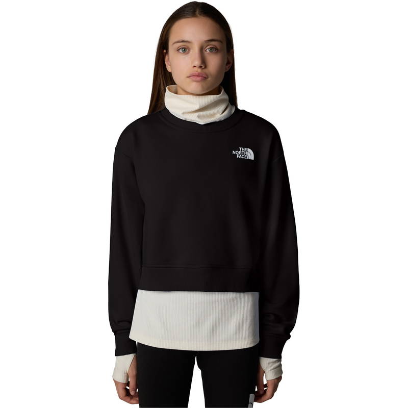 The North Face Crop Cutline Oversized Crew Sweatshirt Børn
