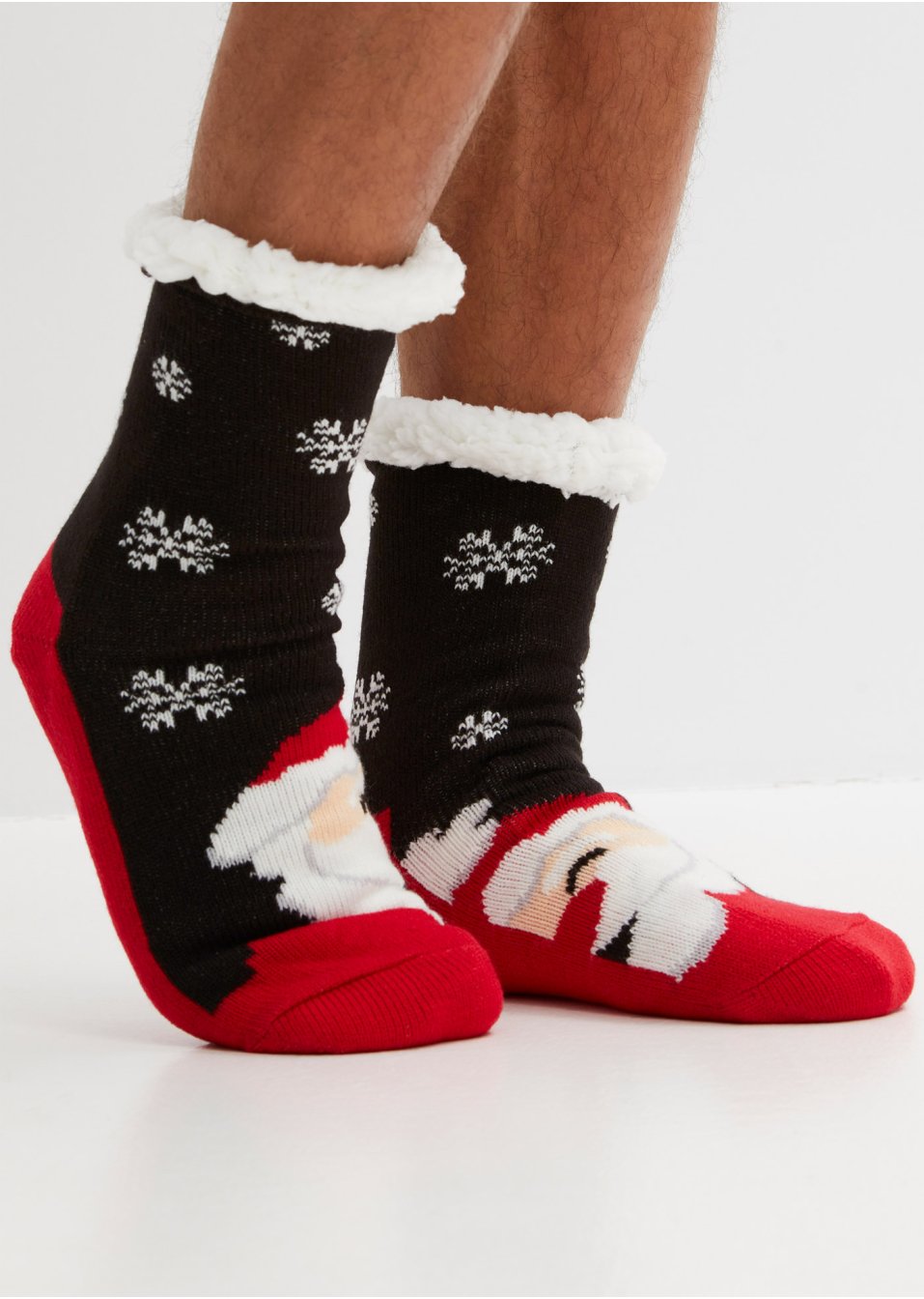 Chaussettes douillettes avec doublure peluche