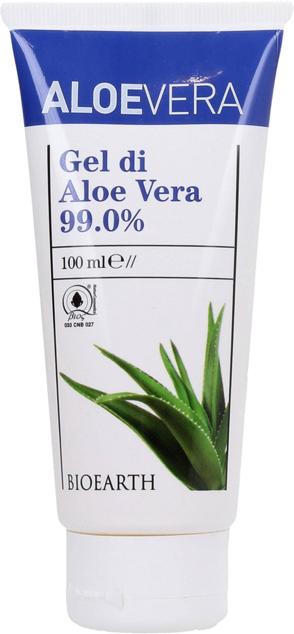 BIOEARTH  Aloe Vera Gel 99%, 100 ml