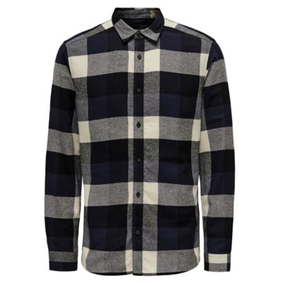 Chemise à manches longues homme Onsgudmund Life ONLY AND SONS