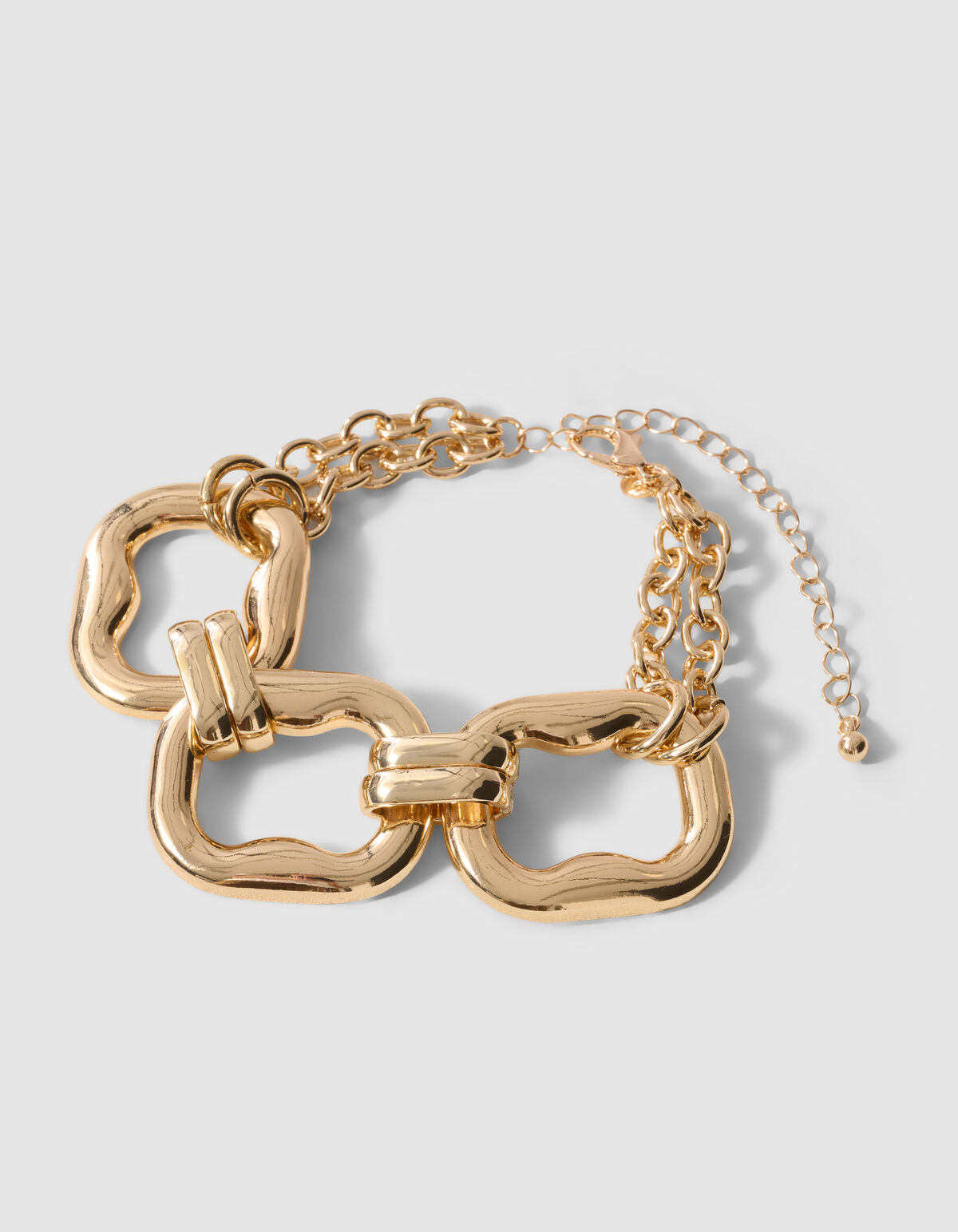 Square Armband Goud