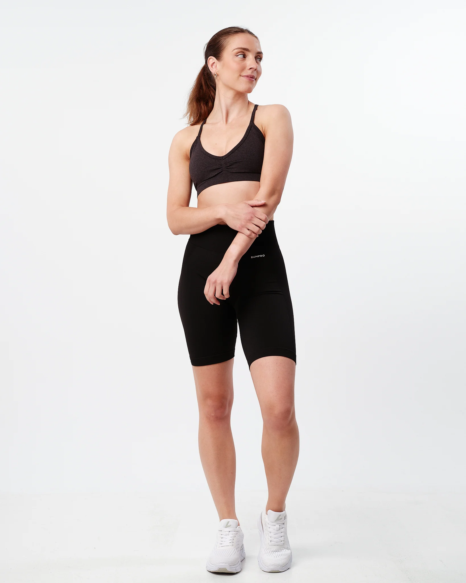Bumpro Power Up! Biker Shorts Black Beauty