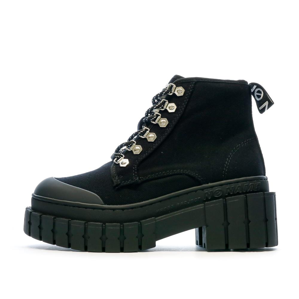 No Name Boots Noir Femme No Name Kross Lows