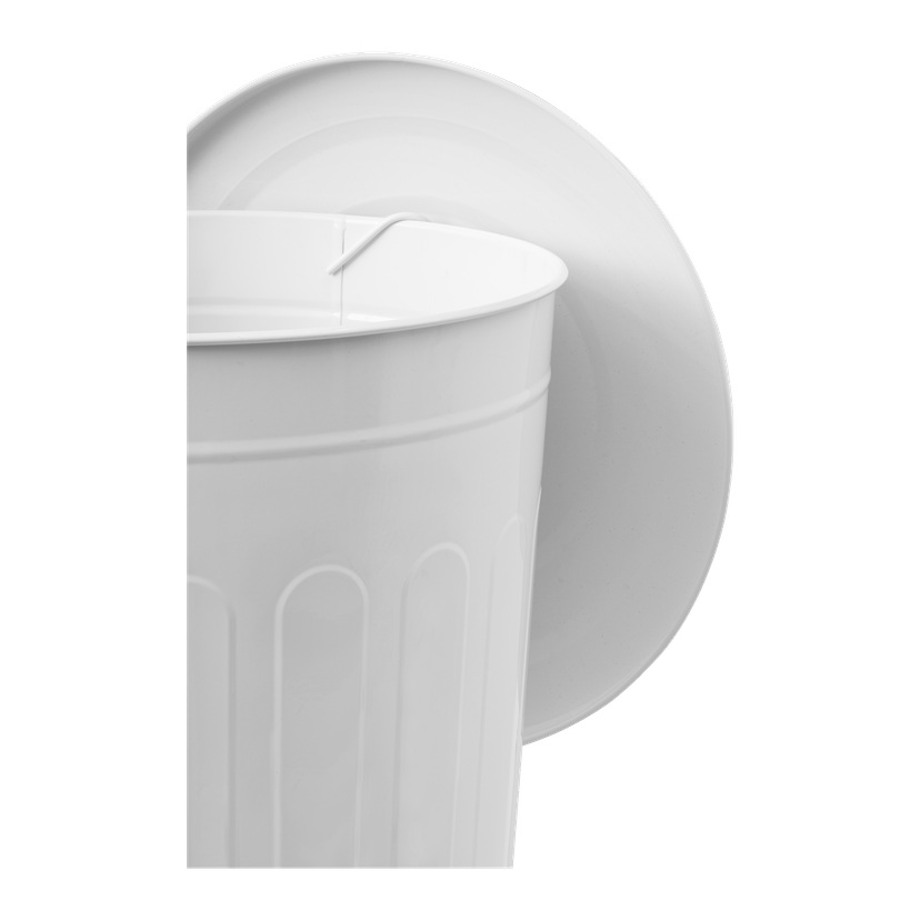 Tønne med lokk 50 l 56xØ40 cm