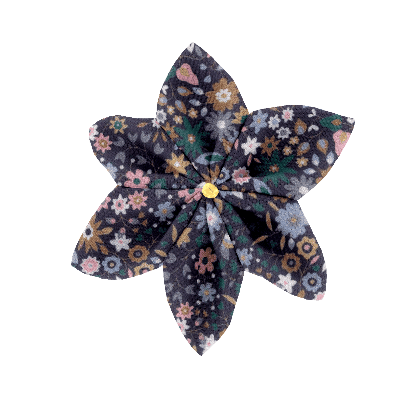 Barrette Fleur Étoile Seventies