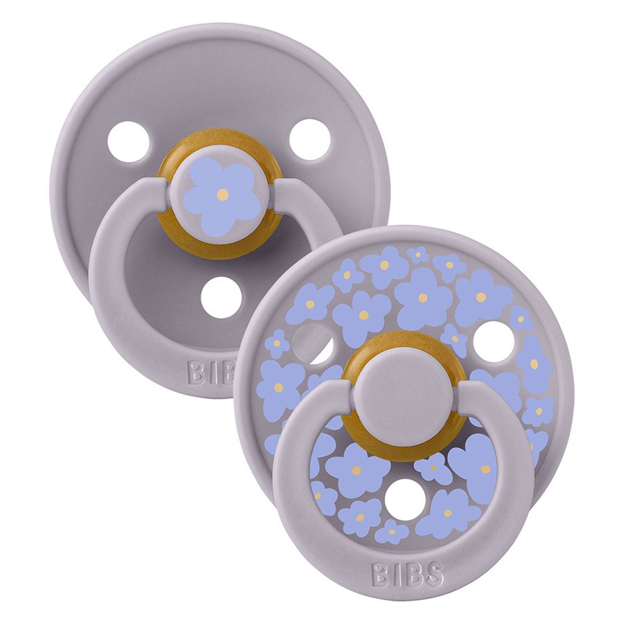 BIBS Pacifier Colour Latex Studio Collection Jasmine Fossil Grey Mix Size 1