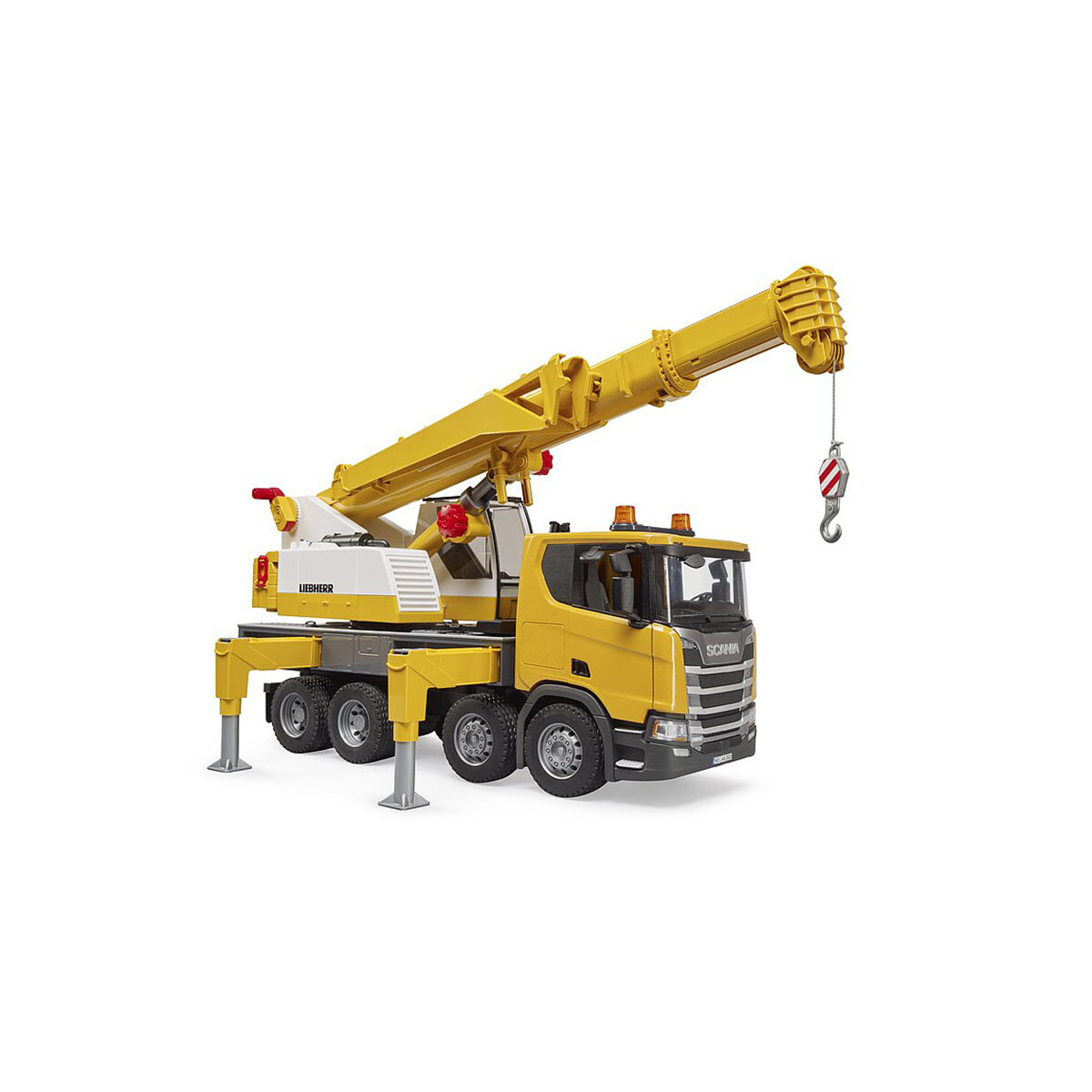 BRUDER Spielwaren GmbH + Co. KG Bruder 03571 Scania Super 560R Liebherr Kran-LKW mit L+S Modul