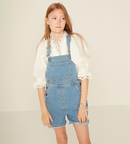 Designers Remix Latzhosen - Shorts - Luce - Medium Denim
