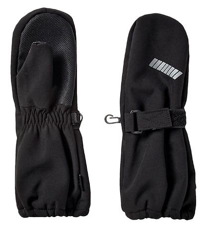 Name It Fäustlinge m. Fleece - NmnAlfa - Schwarz