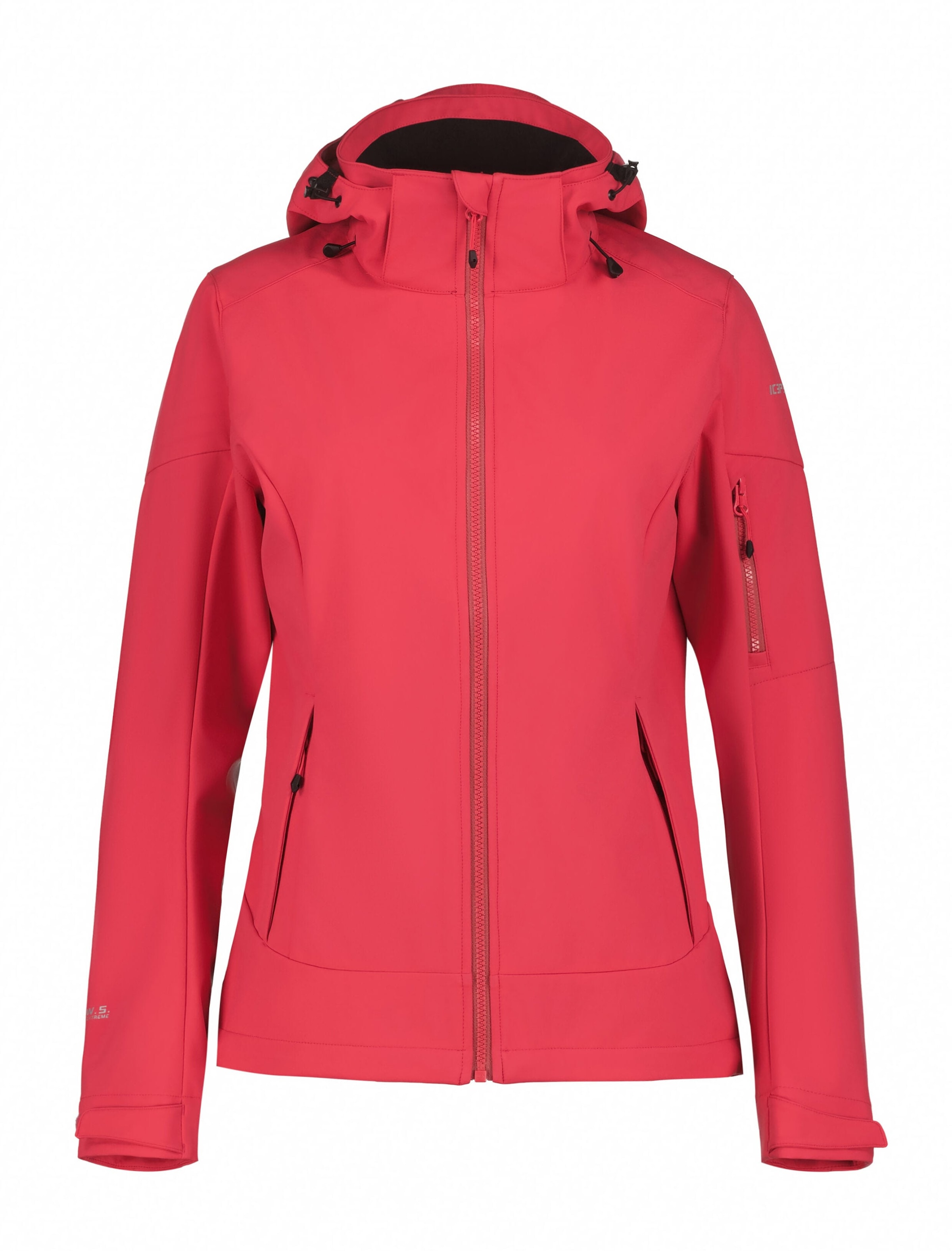 Icepeak Softshelljacke »D SOFTSHELLJACKE BATHGATE« 1 Stk. tlg. mit Kapuze Wasserabweisend