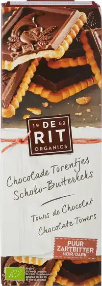 Pure chocolade torentjes
