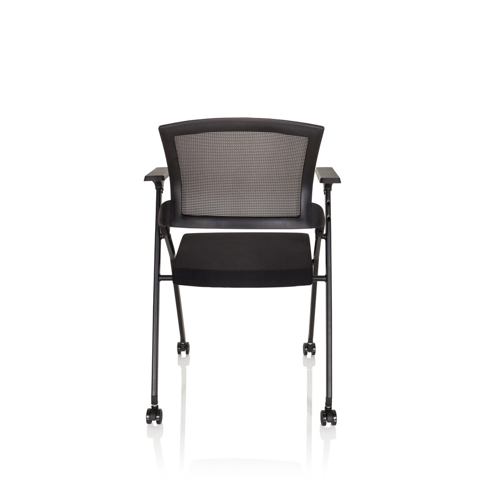 Klappstuhl PRIORITY II Stoff/Netzstoff mit Armlehnen hjh OFFICE