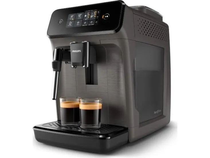 Philips Series 1200 EP1224 - Automatisk kaffemaskine med mælkeskummer - 15 bar - kashmirgrå