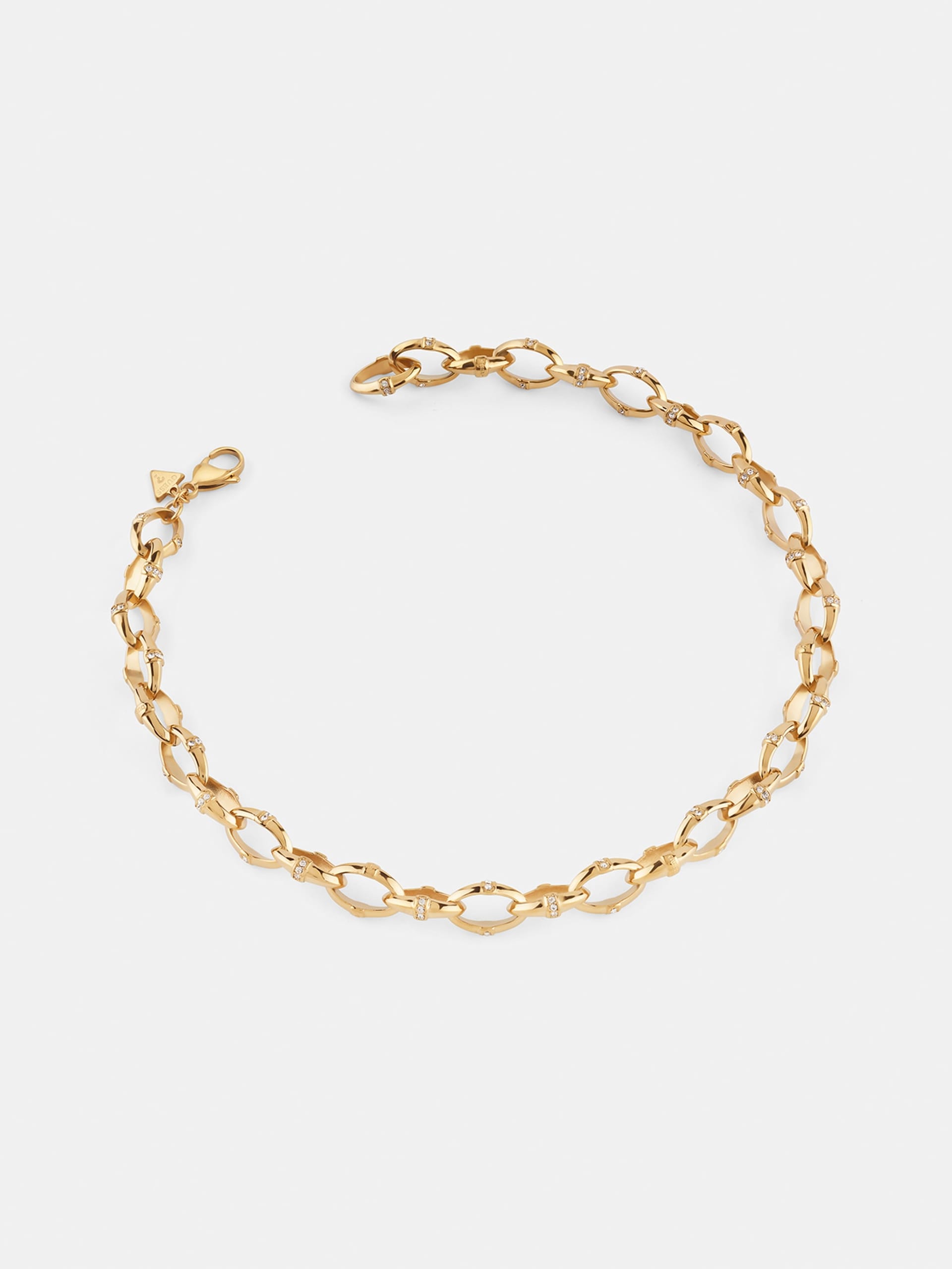 Colar de bambu dourado