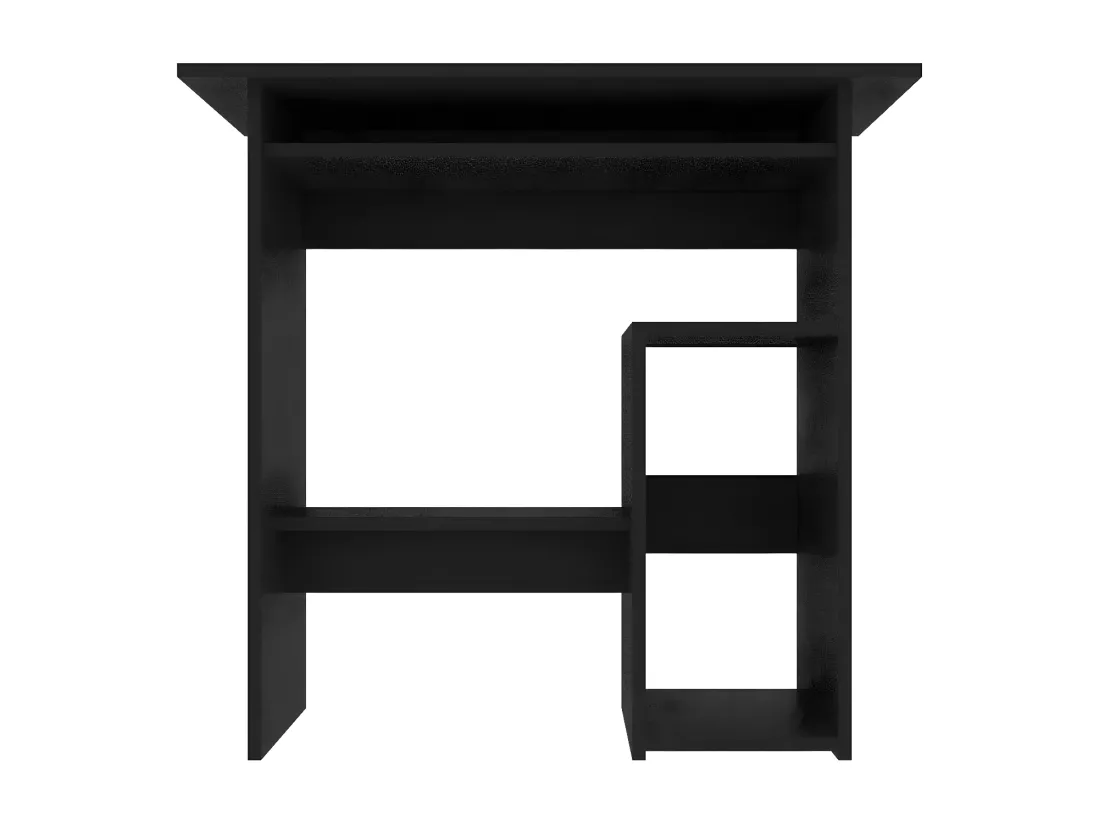 Bureau Noir 80 x 45 x 74 cm Aggloméré