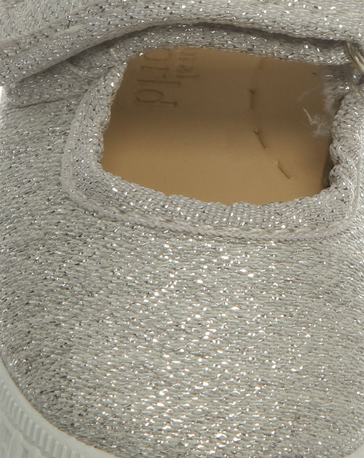 Ballerinas GLITTER GIRL in silber
